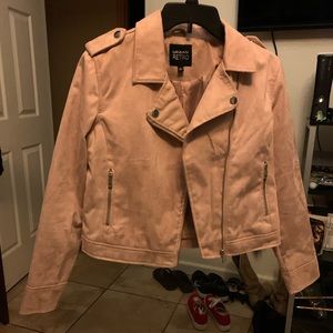 Pleather Rose Jacket